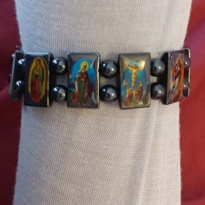 👠Magnetic Bracelet with Christian Imagery